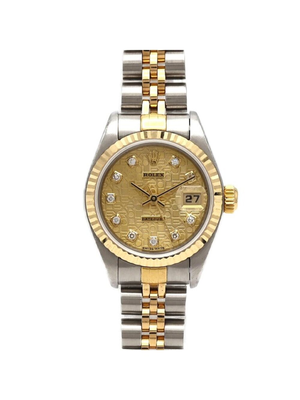 Rolex Datejust Stainless Steel Yellow Gold Automatic